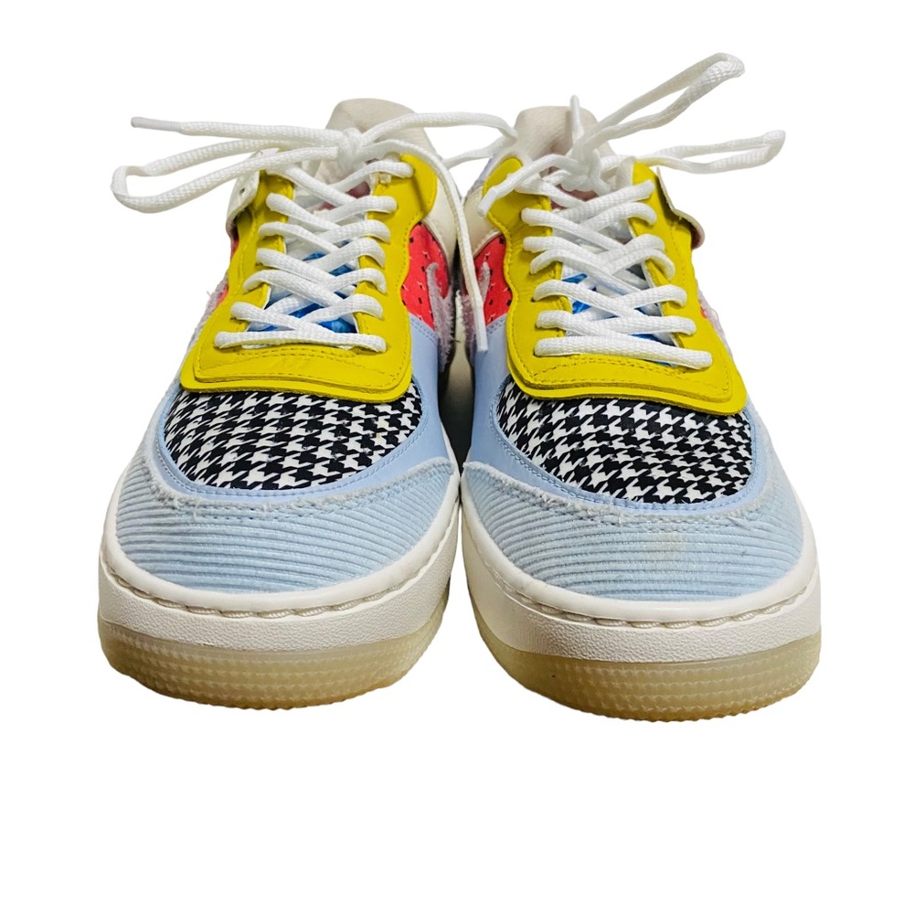 Nike Women Air Force 1 Shadow DM8076-100 Patchwork Sneakers - Picture 2 of 16